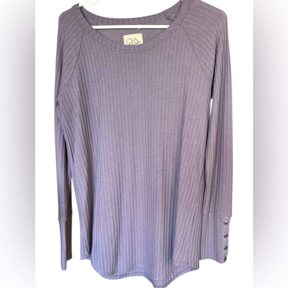 CHASER- Purple Long Sleeve Top